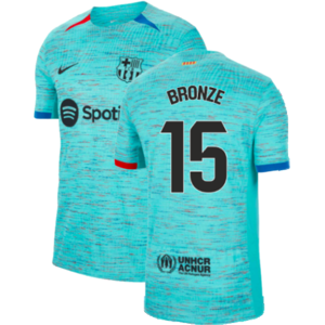 Nike (S) 2023-2024 Barcelona Authentic Third Shirt (Bronze 15) Nike (S) 2023-2024 Barcelona Authentic Third Shirt (Bronze 15)