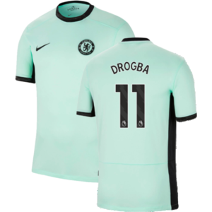 Nike (S) 2023-2024 Chelsea Third Shirt (DROGBA 11) Nike (S) 2023-2024 Chelsea Third Shirt (DROGBA 11)