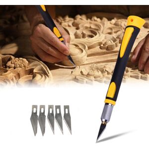 Unbranded Wood Carving Tool Sharp Non-slip Handle Crafts Art Hobby Sculpture Cutter Tool w Unbranded Wood Carving Tool Sharp Non-slip Handle Crafts Art Hobby Sculpture Cutter Tool w