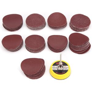 Unbranded 50mm Sanding Disc with 100pcs 60-2000 Grit Round Sandpaper for Polishing Unbranded 50mm Sanding Disc with 100pcs 60-2000 Grit Round Sandpaper for Polishing