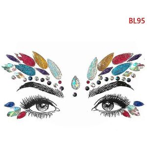 Unbranded (BL95) Face Jewels Self Adhesive Gems Party Face Stickers Rhinestone Mardi Gras Unbranded (BL95) Face Jewels Self Adhesive Gems Party Face Stickers Rhinestone Mardi Gras