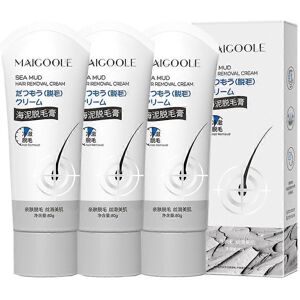 Unbranded (3pcs) 1-3X Permanent Hair Removal Cream For Ladies Intimate Areas Painless Hair Unbranded (3pcs) 1-3X Permanent Hair Removal Cream For Ladies Intimate Areas Painless Hair