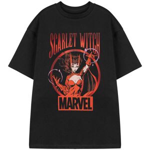 (Small) Marvel Short Sleeved T-Shirt (Womens Black) (Small) Marvel Short Sleeved T-Shirt (Womens Black)