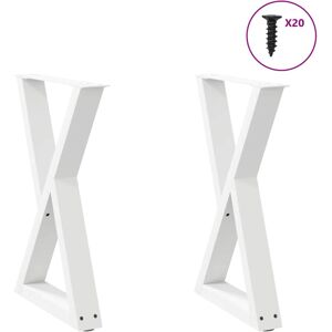(white, 50 x (72-73.3) cm) vidaXL Coffee Table Legs 2 pcs Black 60x(30-31.3) cm (white, 50 x (72-73.3) cm) vidaXL Coffee Table Legs 2 pcs Black 60x(30-31.3) cm