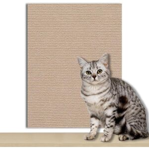 Unbranded (khaki, 100CM*40CM*4MM) Sofa Protector: Cat Scratch Pad, Adhesive & Customizable Unbranded (khaki, 100CM*40CM*4MM) Sofa Protector: Cat Scratch Pad, Adhesive & Customizable