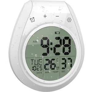 Torribaly Digital Shower Clock Waterproof, Bathroom Timer Clock, Kitchen Wall LCD Display, Torribaly Digital Shower Clock Waterproof, Bathroom Timer Clock, Kitchen Wall LCD Display,