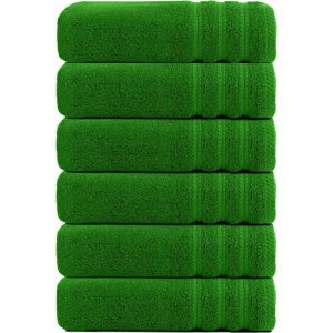 MSQ (Lime Green) Jumbo Bath Towels 6 Pack 100% Egyptian Cotton Super Soft Bath Sheet MSQ (Lime Green) Jumbo Bath Towels 6 Pack 100% Egyptian Cotton Super Soft Bath Sheet
