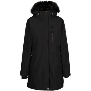 (16, Black) Trespass Womens Waterproof Jacket With Hood Zambel (16, Black) Trespass Womens Waterproof Jacket With Hood Zambel