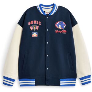 (5-6 Years) Sonic the Hedgehog Bomber Jacket (Boys Blue) (5-6 Years) Sonic the Hedgehog Bomber Jacket (Boys Blue)
