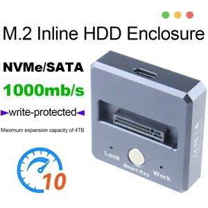 LaCie (dual agreement) SSD Docking Station 1000MB/s M.2 NVME SSD External Enclosure Po LaCie (dual agreement) SSD Docking Station 1000MB/s M.2 NVME SSD External Enclosure Po