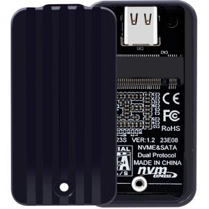 LaCie (NVMe/SATA) M.2 NVMe SSD Enclosure Adapter Type-C USB3.1 SSD Case Dual Protocol LaCie (NVMe/SATA) M.2 NVMe SSD Enclosure Adapter Type-C USB3.1 SSD Case Dual Protocol