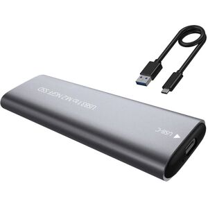 LaCie (NGFF-5GB) M.2 HHD Box Type-C 3.1 Aluminum Alloy for 2230/2242/2260/2280 SSD (NG LaCie (NGFF-5GB) M.2 HHD Box Type-C 3.1 Aluminum Alloy for 2230/2242/2260/2280 SSD (NG