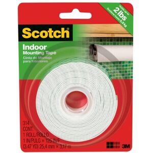 3M 1 in. X 125 in. Heavy Duty Mounting Tape 3M 1 in. X 125 in. Heavy Duty Mounting Tape