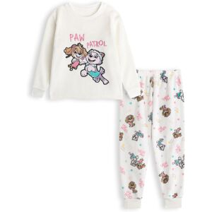 (5-6 Years) Paw Patrol Long Sleeve Long Leg Pyjama Set (Girls Off-White) (5-6 Years) Paw Patrol Long Sleeve Long Leg Pyjama Set (Girls Off-White)
