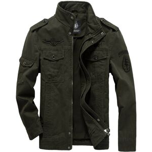 Unbranded (Army Green, M) Mens Winter Autumn Thicken Outwear Military Jackets Casual Stand Unbranded (Army Green, M) Mens Winter Autumn Thicken Outwear Military Jackets Casual Stand