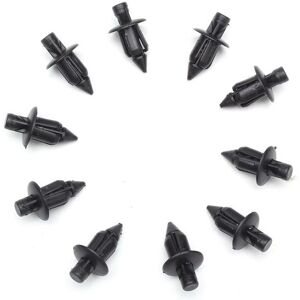 GreenZech 10pcs 6mm Plastic Rivet Fairing Trim Panel Fastener Clips For Honda Yamaha GreenZech 10pcs 6mm Plastic Rivet Fairing Trim Panel Fastener Clips For Honda Yamaha