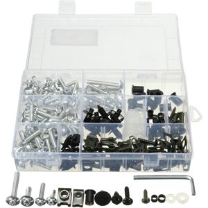 GreenZech (Silver) 251pcs Fairing Bolt Kit Motorcycle Sportbike Body Fasteners Clip Screws GreenZech (Silver) 251pcs Fairing Bolt Kit Motorcycle Sportbike Body Fasteners Clip Screws
