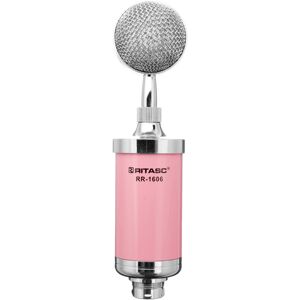 GreenZech (Pink) Live Microphone Recording Microphone Condenser Microphone GreenZech (Pink) Live Microphone Recording Microphone Condenser Microphone