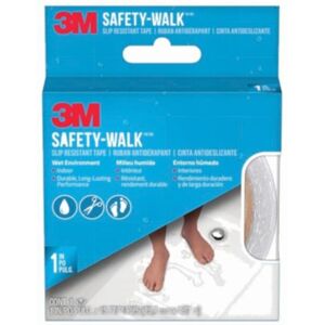 3M 1 x 15 in. Slip Resistant Tape, White 3M 1 x 15 in. Slip Resistant Tape, White
