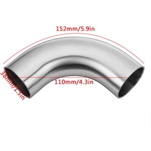 GreenZech 38mm Model Exhaust Pipe Bends - Stainless Steel GreenZech 38mm Model Exhaust Pipe Bends - Stainless Steel
