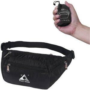 GreenZech (Black) Outdoor Running Travel Waist Bag Waterproof Foldable Fanny Pack For Men GreenZech (Black) Outdoor Running Travel Waist Bag Waterproof Foldable Fanny Pack For Men