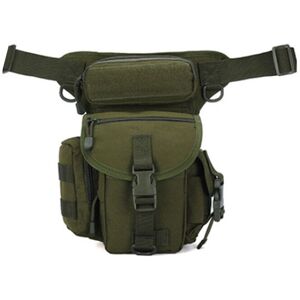 GreenZech (vojensk zelen) Canvas Waterproof Tactical Bag Waist Pack Leg Bag Camping Hiking GreenZech (vojensk zelen) Canvas Waterproof Tactical Bag Waist Pack Leg Bag Camping Hiking