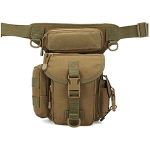 GreenZech (Khaki) Canvas Waterproof Tactical Bag Waist Pack Leg Bag Camping Hiking Hunting GreenZech (Khaki) Canvas Waterproof Tactical Bag Waist Pack Leg Bag Camping Hiking Hunting