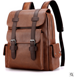 GreenZech (Light Brown) Men Leather School Backpacks Outdoor Travel Satchel Shoulder Bag R GreenZech (Light Brown) Men Leather School Backpacks Outdoor Travel Satchel Shoulder Bag R