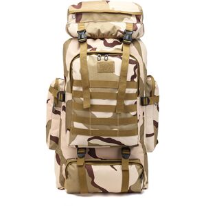 GreenZech (camouflage 2) 80L Tactical Bag Outdoor Traveling Camping Hiking Military Rucksa GreenZech (camouflage 2) 80L Tactical Bag Outdoor Traveling Camping Hiking Military Rucksa