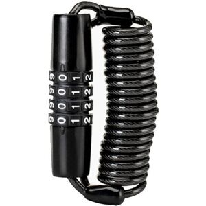 GreenZech Bike Lock - 4-digit Combination, Lightweight, Weatherproof GreenZech Bike Lock - 4-digit Combination, Lightweight, Weatherproof