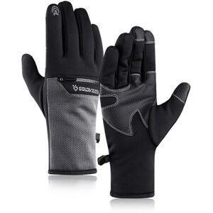 GreenZech (Gray, L) Outdoor Sports Non-slip Winter Warmth Ski Glove With Zipper Pocket For GreenZech (Gray, L) Outdoor Sports Non-slip Winter Warmth Ski Glove With Zipper Pocket For