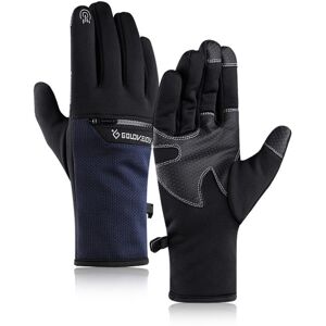 GreenZech (Navy, 2XL) Outdoor Sports Non-slip Winter Warmth Ski Glove With Zipper Pocket F GreenZech (Navy, 2XL) Outdoor Sports Non-slip Winter Warmth Ski Glove With Zipper Pocket F