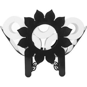 GreenZech (Sun flower) Black Cow Elk Sun Flower Toilet Roll Holder Paper Bathroom Free Sta GreenZech (Sun flower) Black Cow Elk Sun Flower Toilet Roll Holder Paper Bathroom Free Sta
