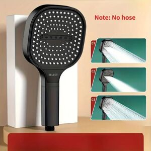 Unbranded (black) Luxury High Pressure Handheld Shower Head with Purifying Filter, Rectang Unbranded (black) Luxury High Pressure Handheld Shower Head with Purifying Filter, Rectang