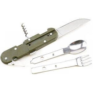 GreenZech Multifunctional Stainless Steel Tableware Folding Fork Spoon Opener Blade Outdoo GreenZech Multifunctional Stainless Steel Tableware Folding Fork Spoon Opener Blade Outdoo