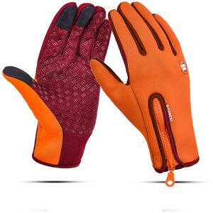 GreenZech (Orange, XL) Winter Thermal Touchscreen Gloves Cycling Bicycle Bike Ski Outdoor GreenZech (Orange, XL) Winter Thermal Touchscreen Gloves Cycling Bicycle Bike Ski Outdoor
