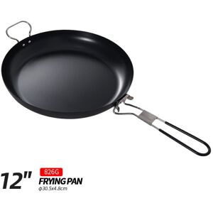 GreenZech (12 inch) Outdoor Portable Folding Pan Small Frying Pan Camping Picnic Cookware GreenZech (12 inch) Outdoor Portable Folding Pan Small Frying Pan Camping Picnic Cookware