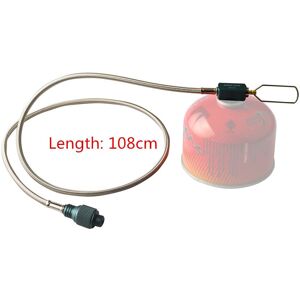 GreenZech (G013-L) Outdoor Gas Extension Tube Camping Stove Adapter Magnetic Gas Converter GreenZech (G013-L) Outdoor Gas Extension Tube Camping Stove Adapter Magnetic Gas Converter