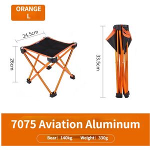GreenZech (Orang, Large) Outdoor Folding Chair Foldable Hiking Camping Fishing Portable St GreenZech (Orang, Large) Outdoor Folding Chair Foldable Hiking Camping Fishing Portable St