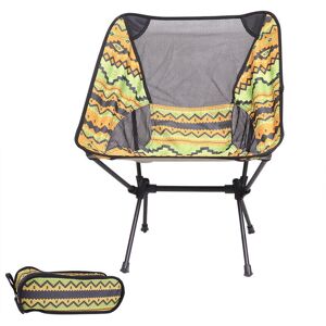 GreenZech (Yellow Green) Folding Camping Chair Fishing BBQ Hiking Chair Picnic Lightweight GreenZech (Yellow Green) Folding Camping Chair Fishing BBQ Hiking Chair Picnic Lightweight