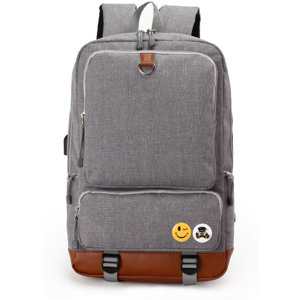 GreenZech (Light Gray) Backpack USB Charging Backpacks Men Woman Shoulder Bag Laptop Bag C GreenZech (Light Gray) Backpack USB Charging Backpacks Men Woman Shoulder Bag Laptop Bag C