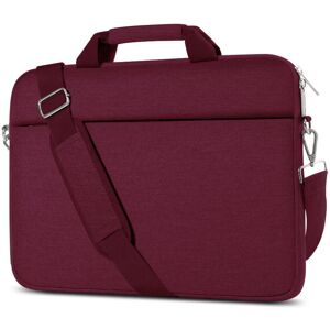 GreenZech (Wine Red, 15.6 Inch) Laptop Bag Multifunctional Large Capacity Handheld Laptop GreenZech (Wine Red, 15.6 Inch) Laptop Bag Multifunctional Large Capacity Handheld Laptop