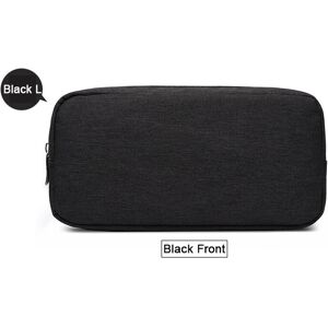 GreenZech (Black 23*11.5*5.5cm) Portable Digital Storage Bag Oxford Cloth Three Layers Cas GreenZech (Black 23*11.5*5.5cm) Portable Digital Storage Bag Oxford Cloth Three Layers Cas