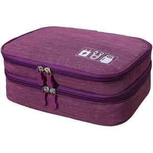 GreenZech (Magenta) Cable Organizer Bag Travel Storage Bag Electronic Gadget Charger Headp GreenZech (Magenta) Cable Organizer Bag Travel Storage Bag Electronic Gadget Charger Headp