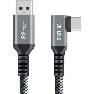 GreenZech (TYPE-C to TYPE-C 5M) VR Glasses USB3.2 GEN1 Data Cable 3m/5m/6m/7m Oculus Quest GreenZech (TYPE-C to TYPE-C 5M) VR Glasses USB3.2 GEN1 Data Cable 3m/5m/6m/7m Oculus Quest