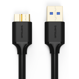 GreenZech 1m Mobile Hard Disk Data Cable USB3.0 High Speed Connection Line for Micro USB3. GreenZech 1m Mobile Hard Disk Data Cable USB3.0 High Speed Connection Line for Micro USB3.