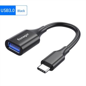 GreenZech (Black, USB 2.0) Type-C To USB 3.0/2.0 Adapter OTG Cable GreenZech (Black, USB 2.0) Type-C To USB 3.0/2.0 Adapter OTG Cable