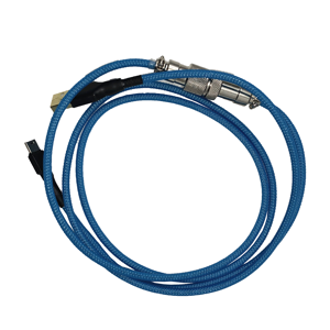 GreenZech (Blue) Aviation Plug Mechanical Keyboard Data Cable Connector GH60 96 Mini USB I GreenZech (Blue) Aviation Plug Mechanical Keyboard Data Cable Connector GH60 96 Mini USB I