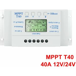 GreenZech (40A) 12/24V Photovoltaic Power Generation System Solar Battery Charging Street GreenZech (40A) 12/24V Photovoltaic Power Generation System Solar Battery Charging Street