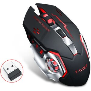 GreenZech (Red) Wireless Rechargeable Mouse 2400DPI Bluetooth5.0+2.4G Dual Mode 4 Buttons GreenZech (Red) Wireless Rechargeable Mouse 2400DPI Bluetooth5.0+2.4G Dual Mode 4 Buttons